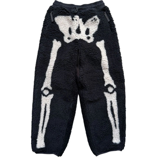 Kapital Bone Pattern Boa Fleece Easy Pants