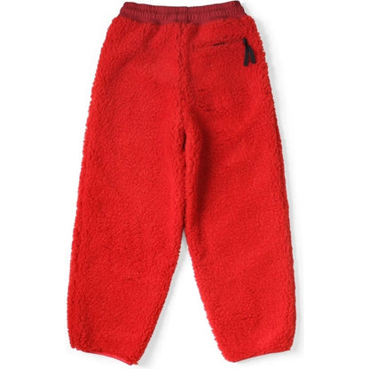 Kapital Bone Pattern Boa Fleece Easy Pants