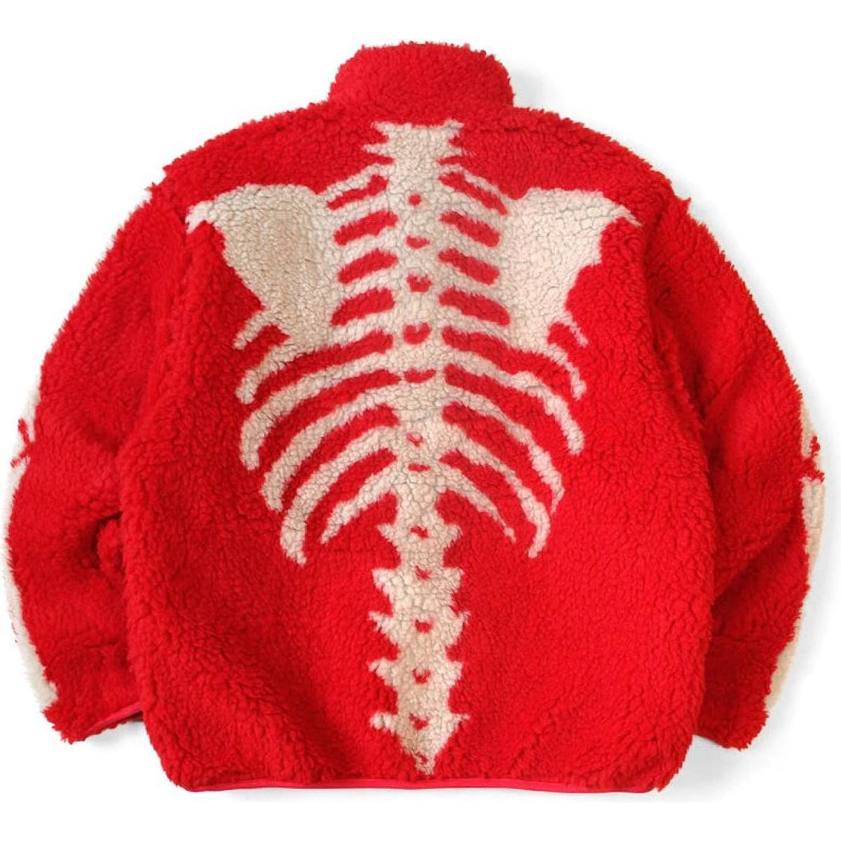 Kapital Bone Pattern Boa Fleece Reversible Blouson