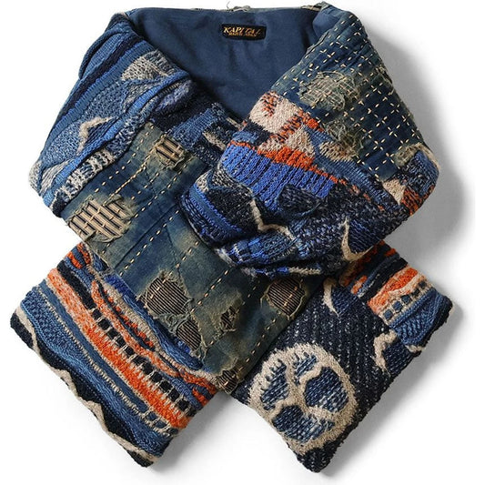 Kapital Boro × Gaudy Knit Kesa Muffler