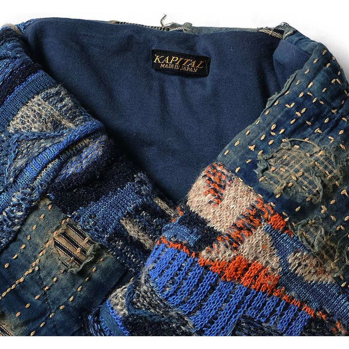 Kapital Boro × Gaudy Knit Kesa Muffler