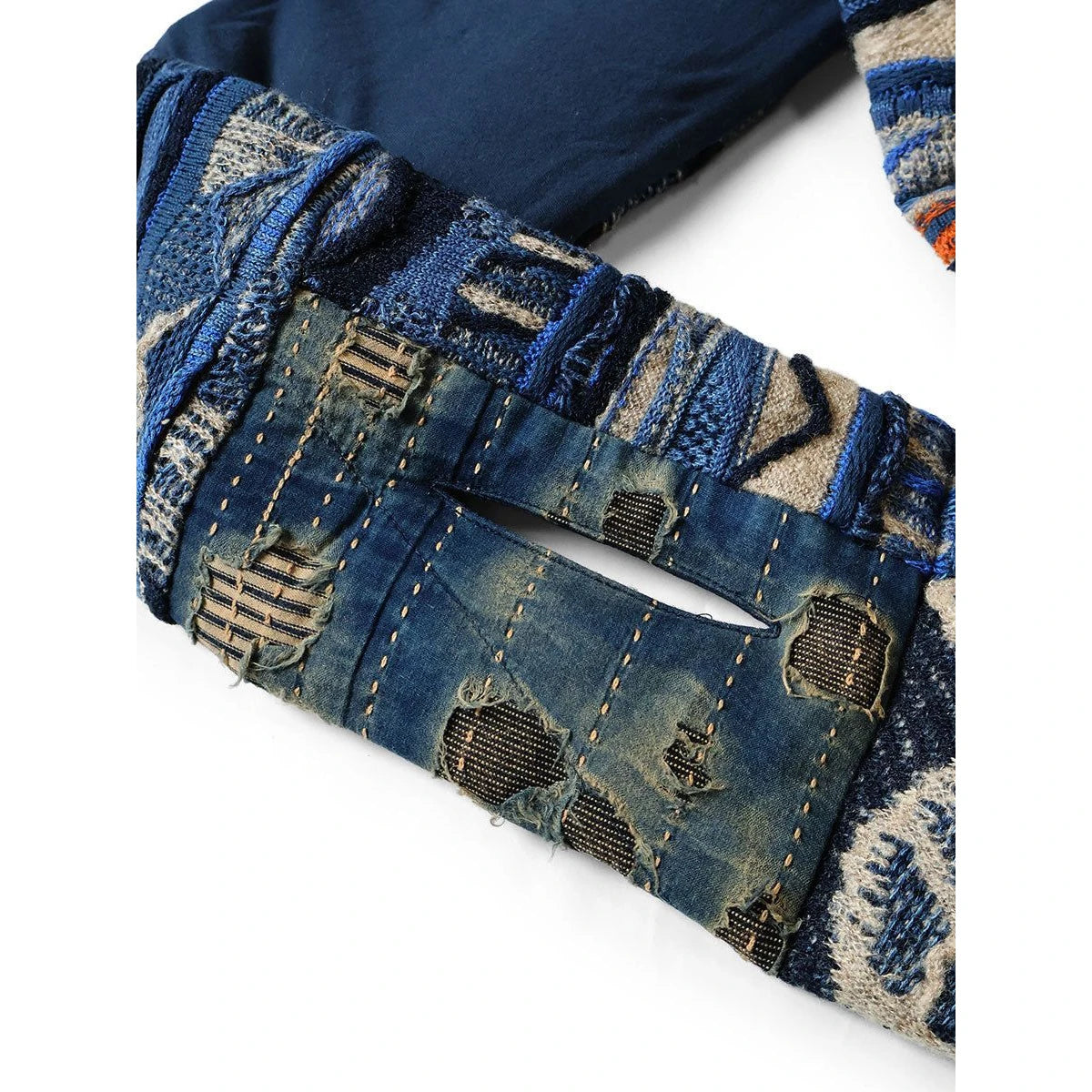 Kapital Boro × Gaudy Knit Kesa Muffler