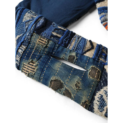 Kapital Boro × Gaudy Knit Kesa Muffler