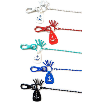 Kapital Brass Lacquer Anchor Snood Chain
