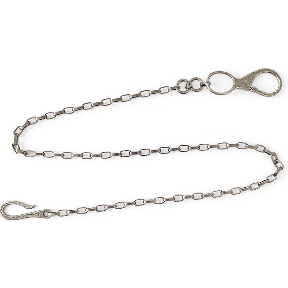 Kapital Brass, Silver, Turquoise Wallet Chain