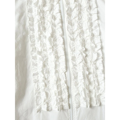 Kapital Broad Zipper Ruffle Shirt
