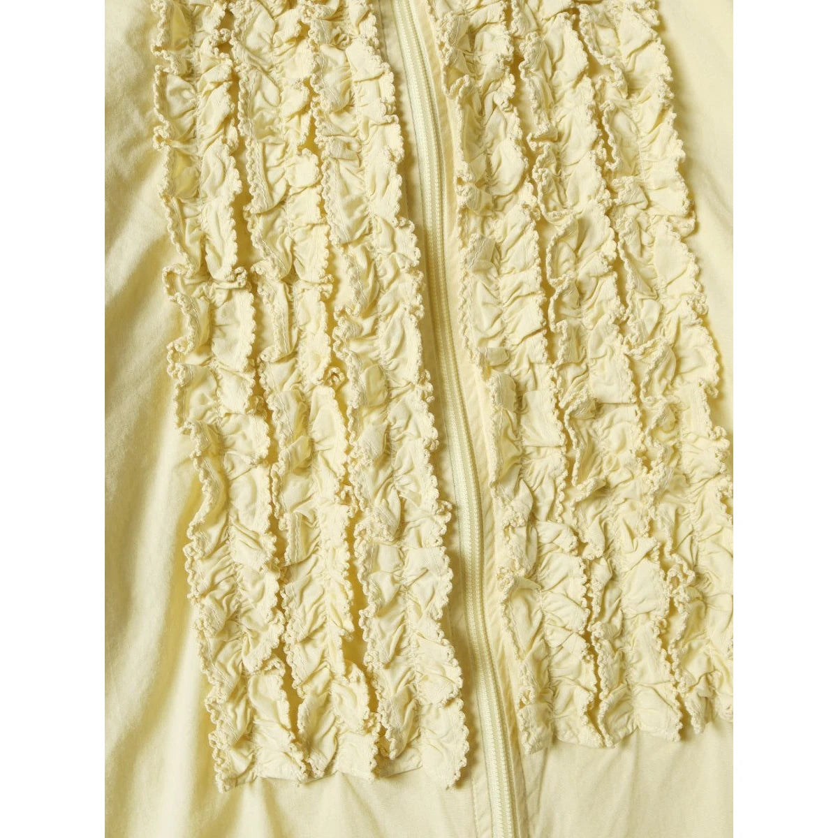 Kapital Broad Zipper Ruffle Shirt