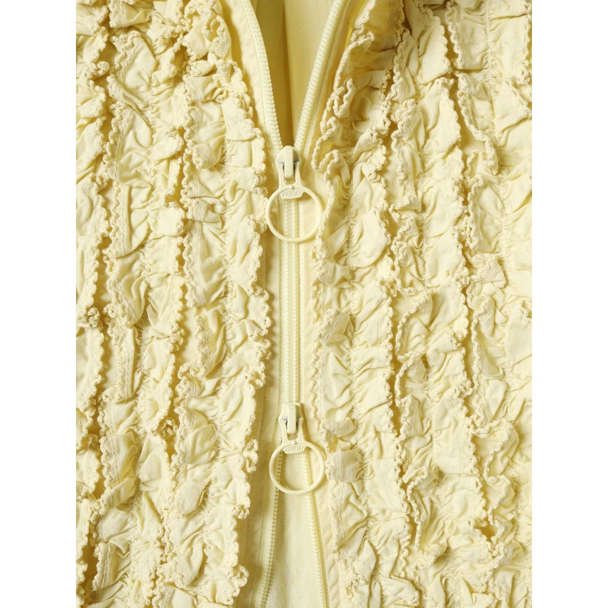 Kapital Broad Zipper Ruffle Shirt