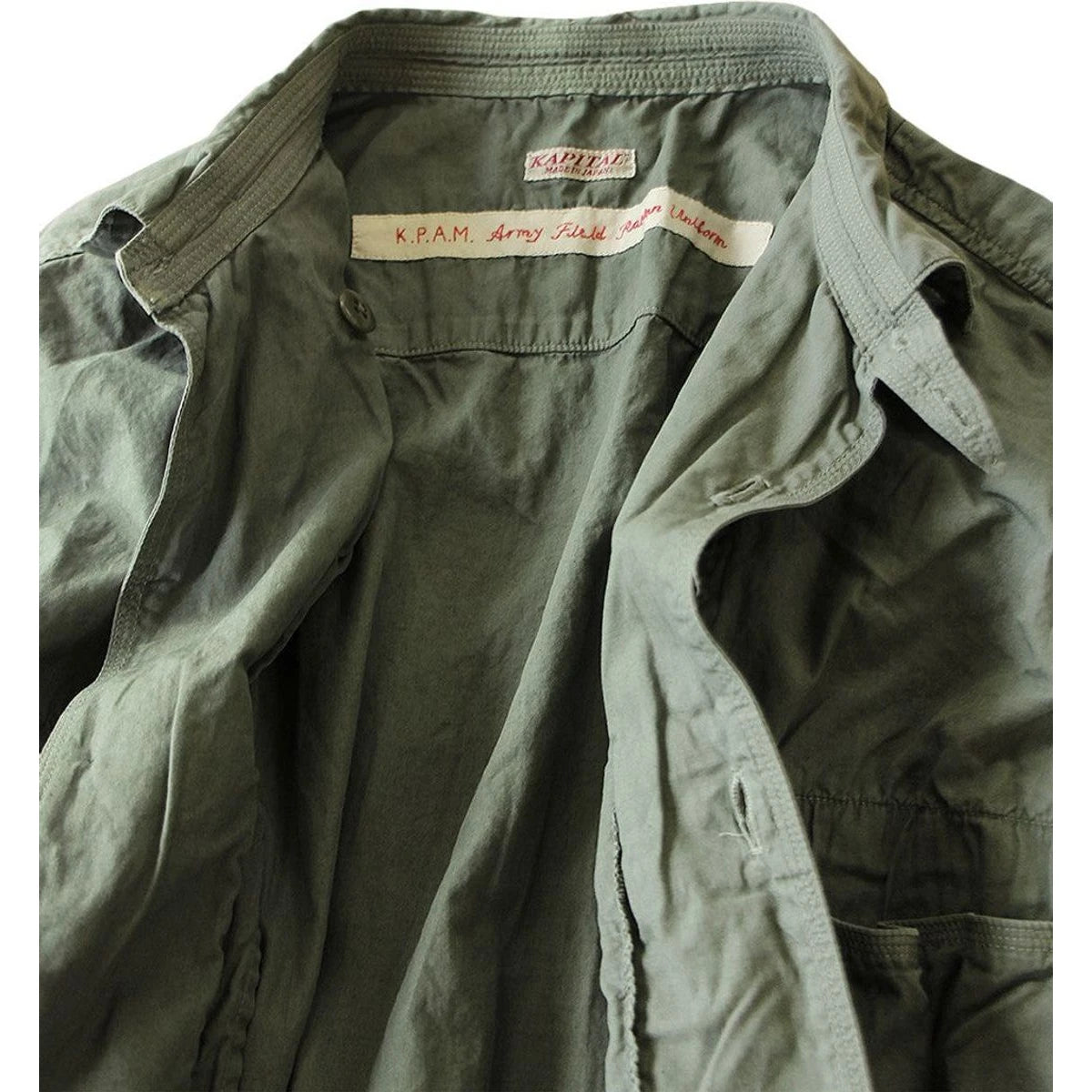 Kapital Broadcloth Anorak Shirt