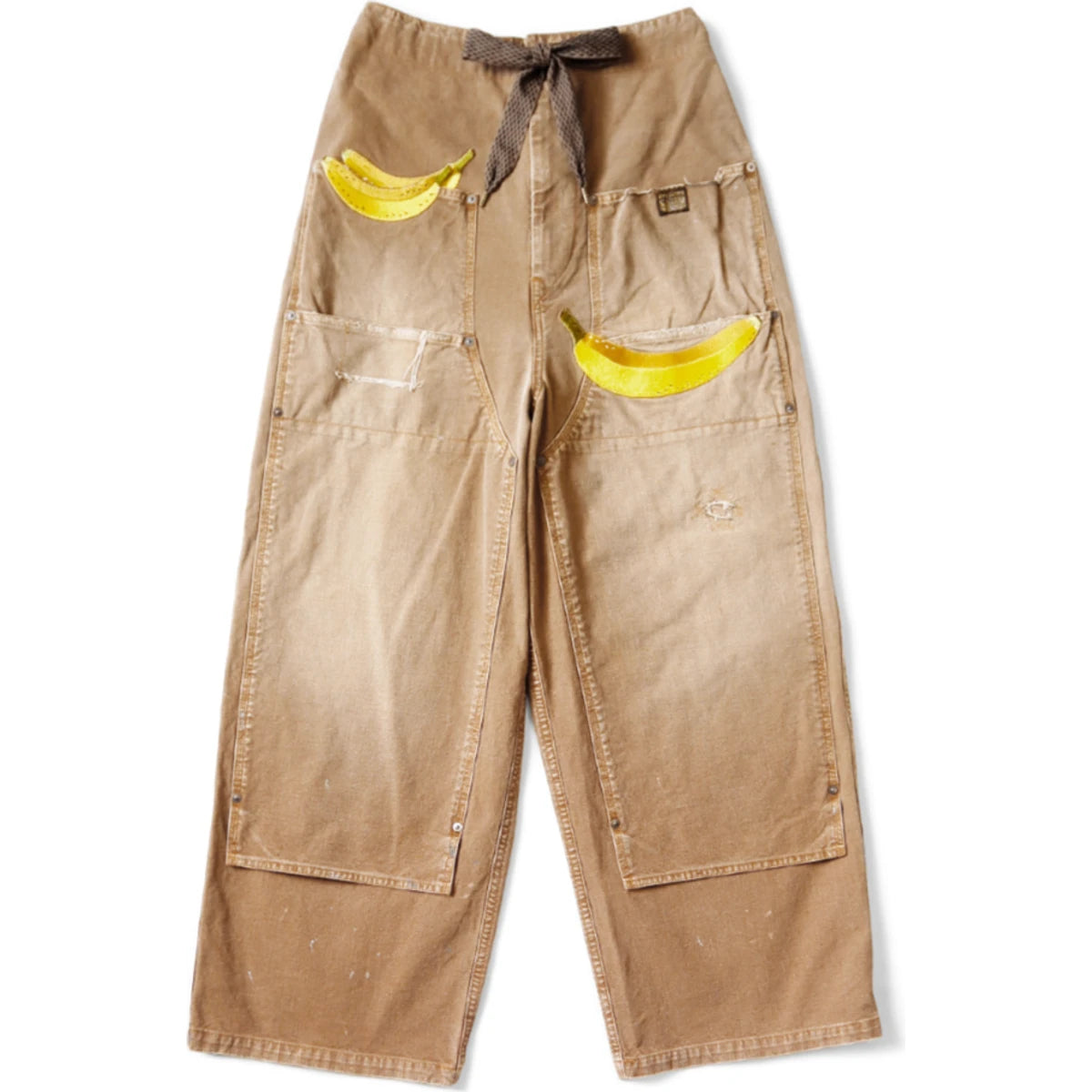 Kapital Canvas Double Knee Easy Baggy Pants (Banana Patch Remake)