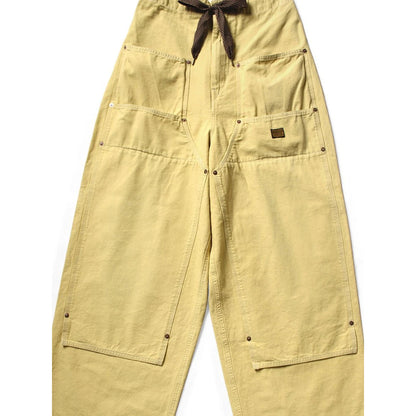 Kapital Canvas Double Knee Easy Baggy Pants