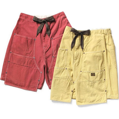 Kapital Canvas Double Knee Easy Short Pants