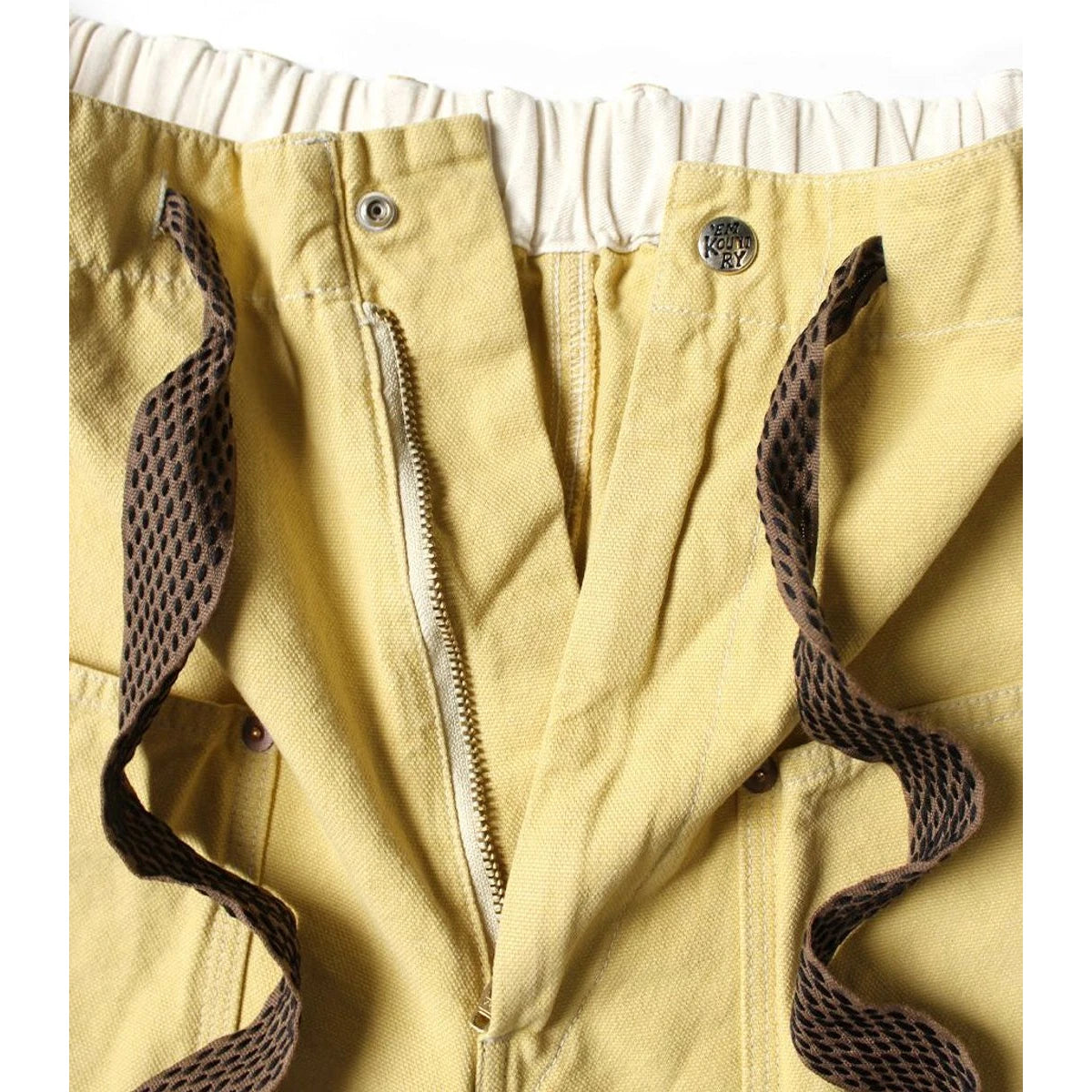 Kapital Canvas Double Knee Easy Short Pants