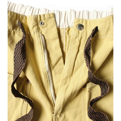 Kapital Canvas Double Knee Easy Short Pants