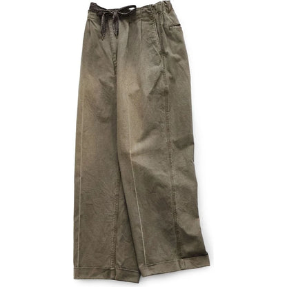 Kapital Canvas Easy Trousers (Center Pleated)