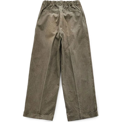 Kapital Canvas Easy Trousers (Center Pleated)
