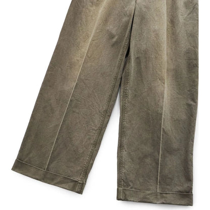 Kapital Canvas Easy Trousers (Center Pleated)