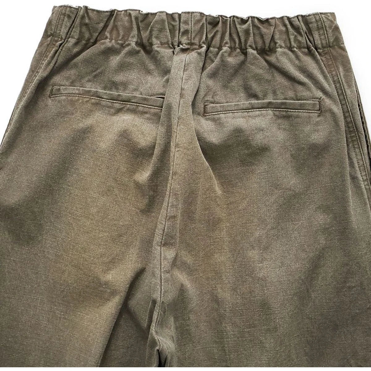 Kapital Canvas Easy Trousers (Center Pleated)