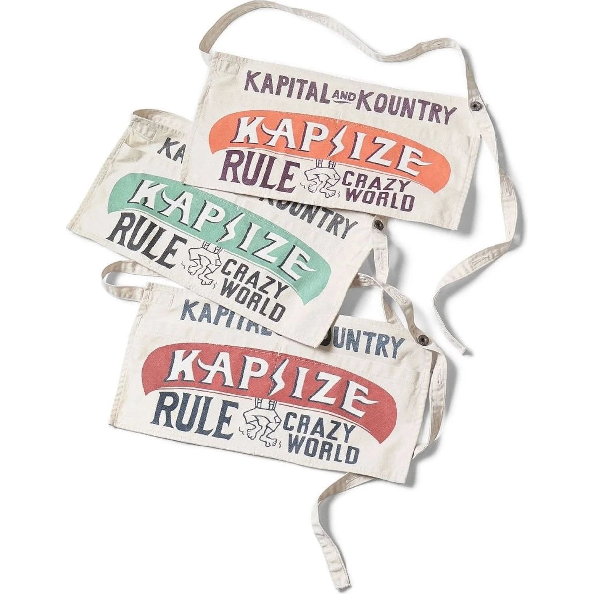 Kapital Canvas Short Apron (Kapsize Rule)