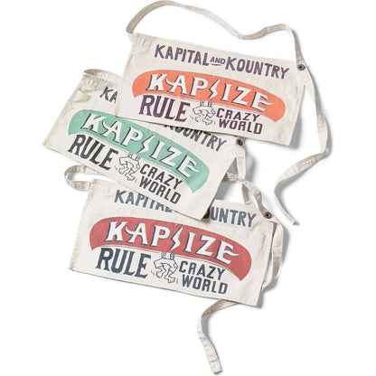 Kapital Canvas Short Apron (Kapsize Rule)