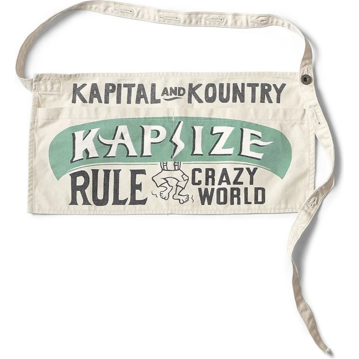 Kapital Canvas Short Apron (Kapsize Rule)