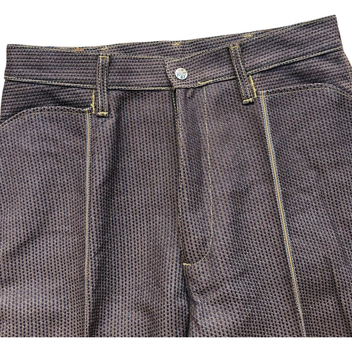 Kapital Century Denim 5P Frisko No. 5+S (Kakishibu)