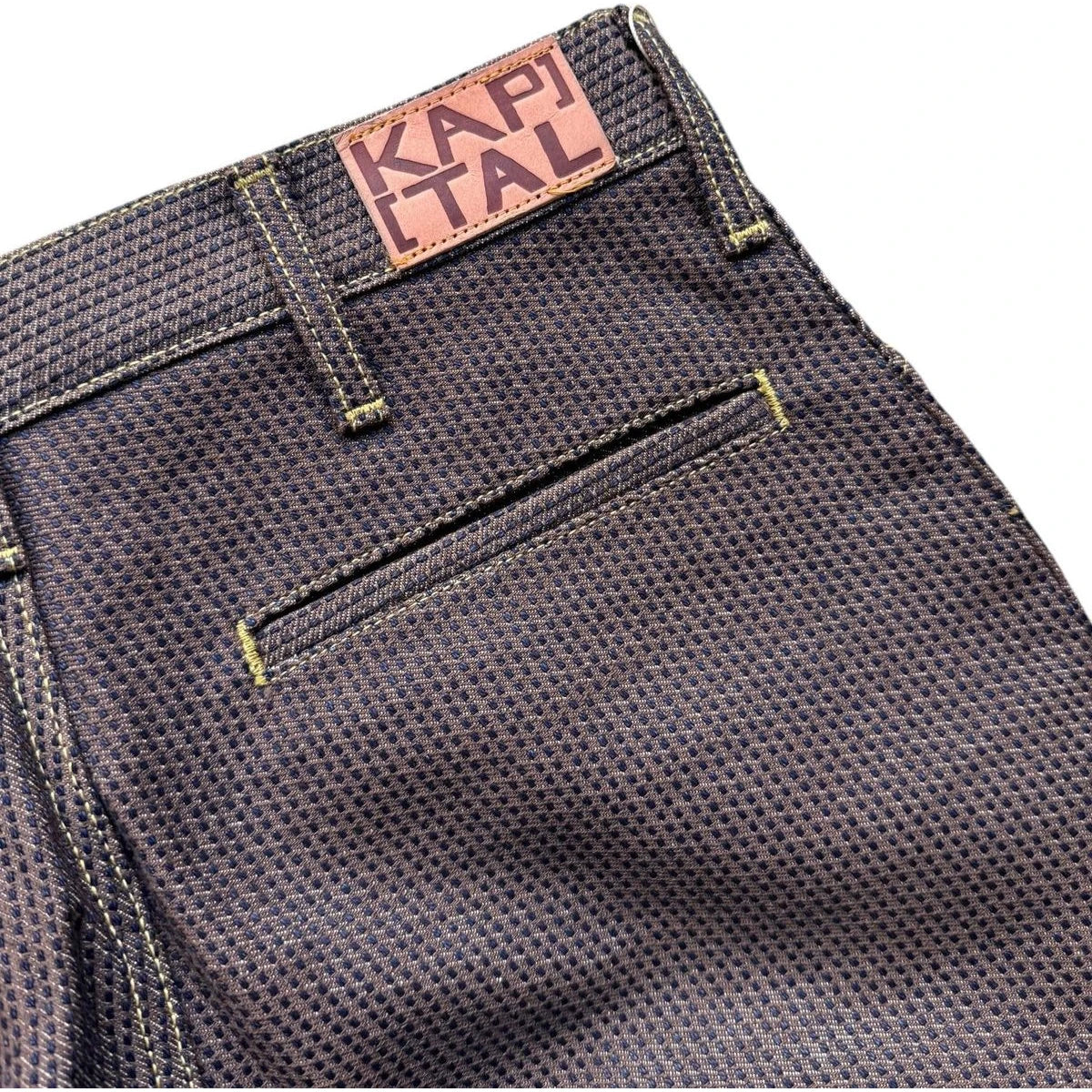 Kapital Century Denim 5P Frisko No. 5+S (Kakishibu)