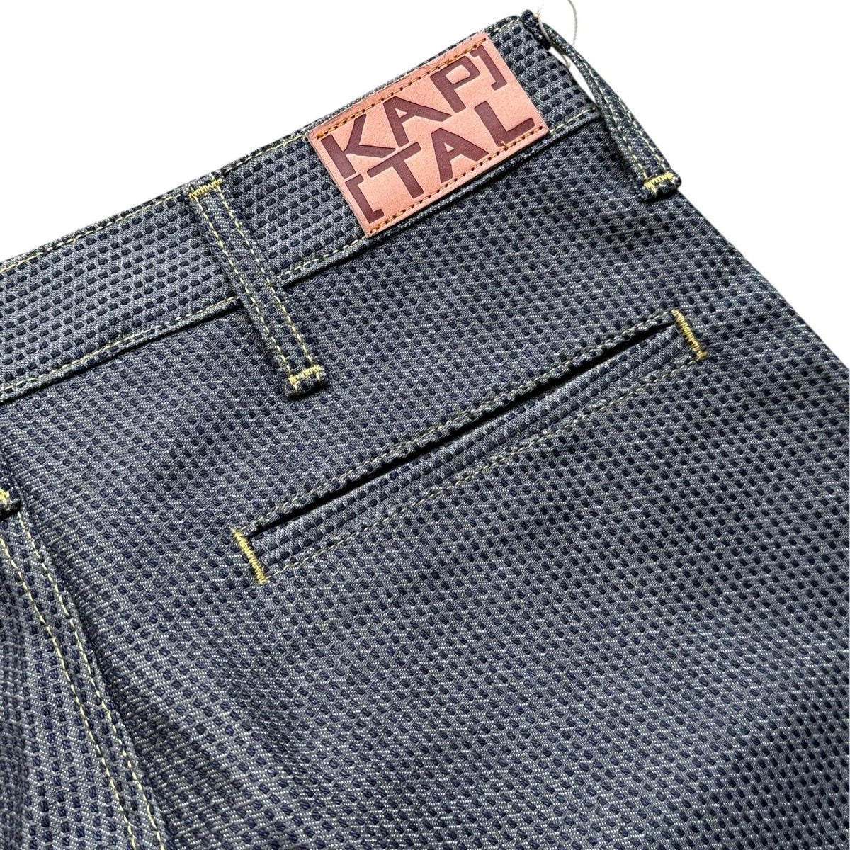 Kapital Century Denim 5P Frisko No. 7+S (Sumi) | COJP Gallery
