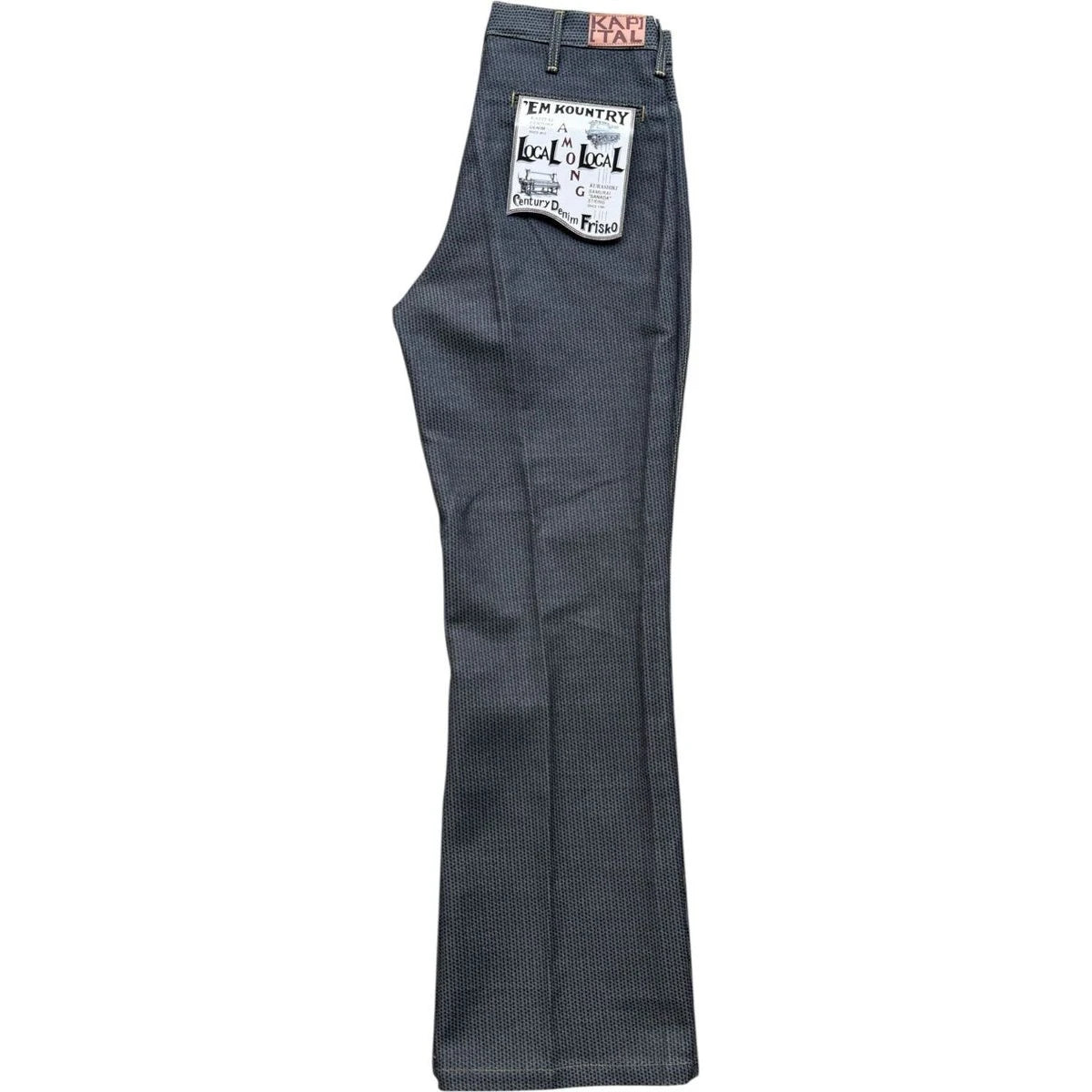 Kapital Century Denim 5P Frisko No. 7+S (Sumi)
