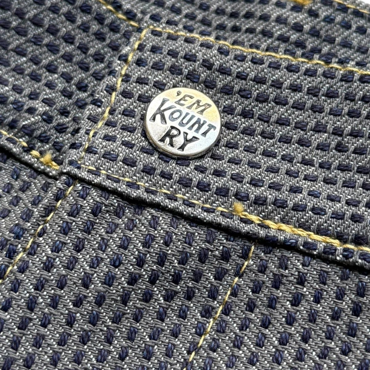 Kapital Century Denim 5P Frisko No. 7+S (Sumi)