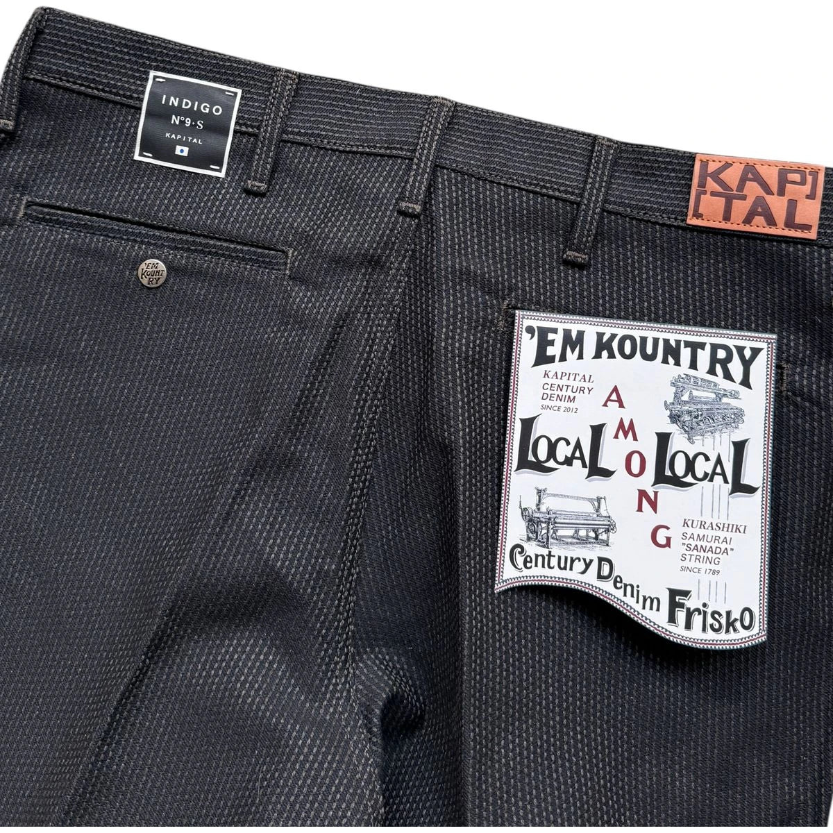 Kapital Century Denim 5P Frisko No. 9+S (Doro)