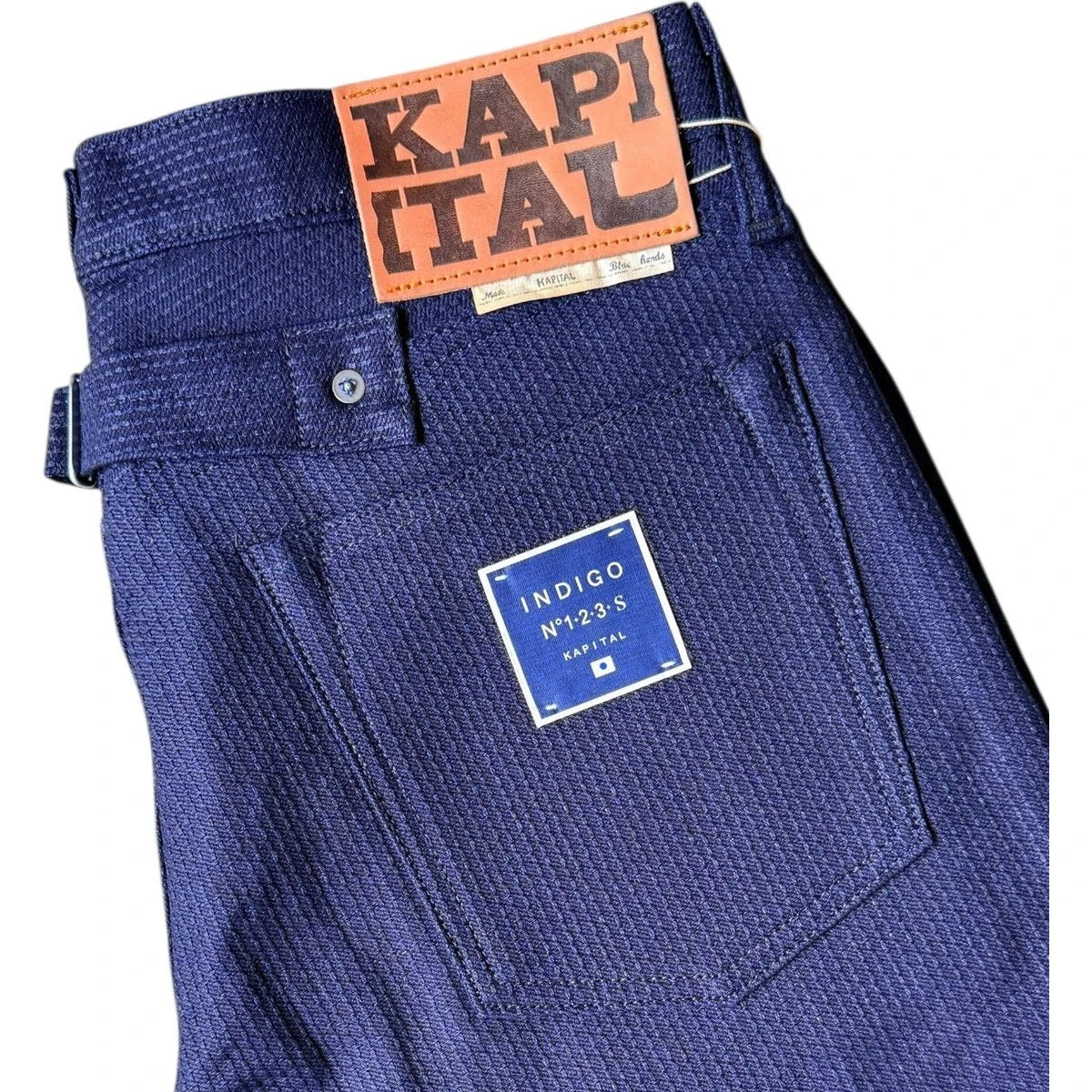 Kapital Century Denim 5P Monkey Cisco No. 1+2+3+S (Triple Indigo