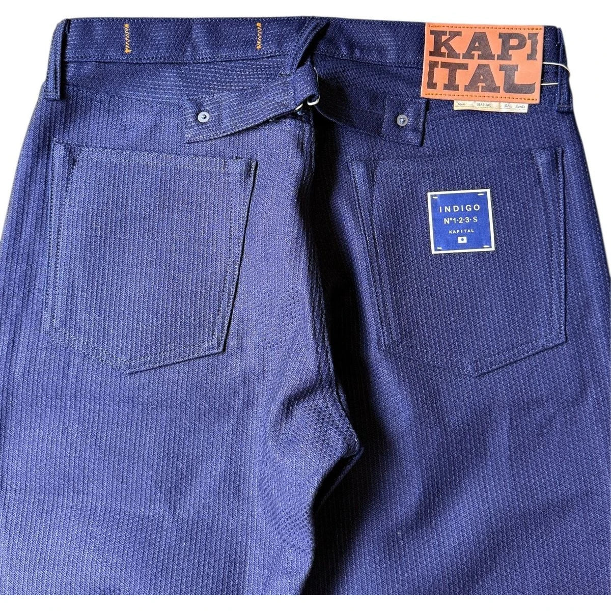 Kapital Century Denim 5P Monkey Cisco No. 1+2+3+S (Triple Indigo)