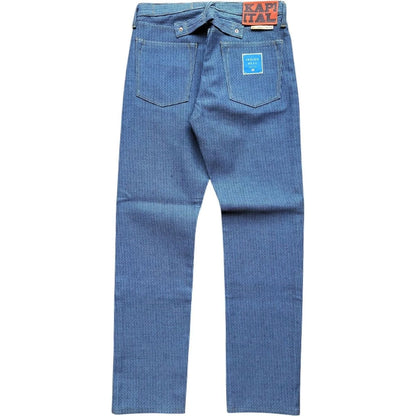 Kapital Century Denim 5P Monkey Cisco No. 3+S+A (Asagi)