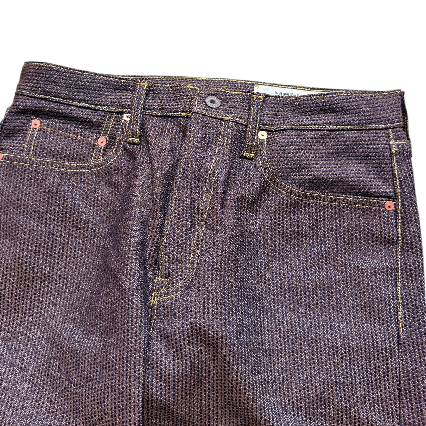 Kapital Century Denim 5P Monkey Cisco No. 5+S (Kakishibu)