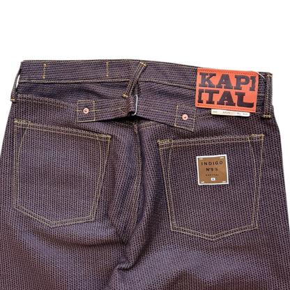 Kapital Century Denim 5P Monkey Cisco No. 5+S (Kakishibu)