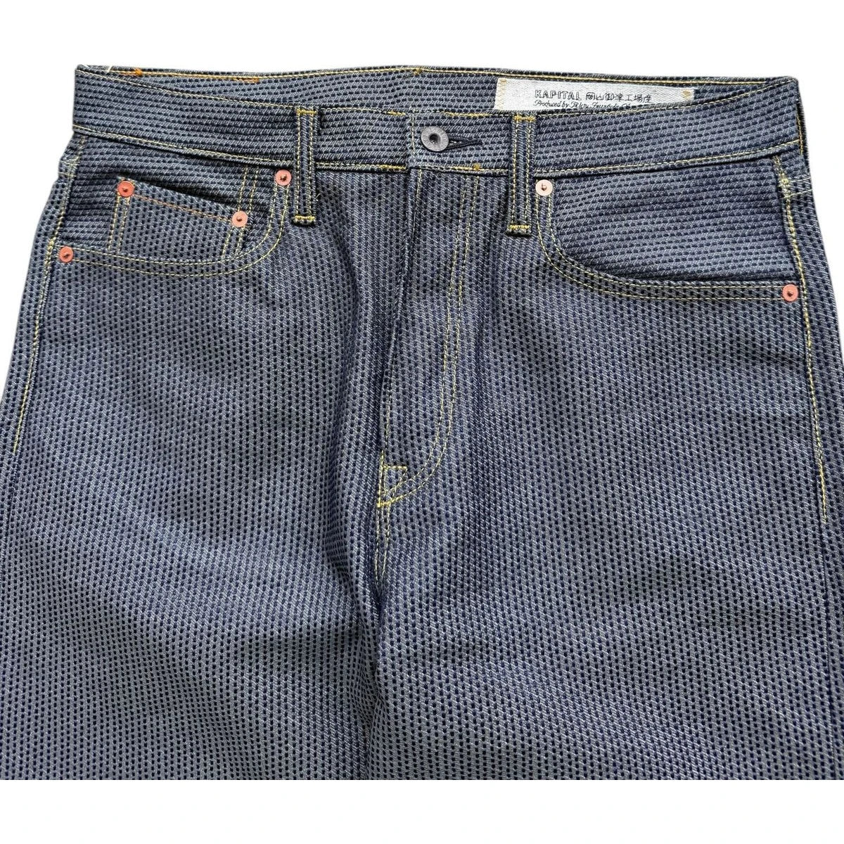 Kapital Century Denim 5P Monkey Cisco No. 7+S (Sumi)