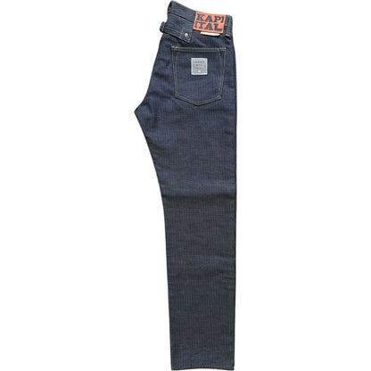 Kapital Century Denim 5P Monkey Cisco No. 7+S (Sumi) (Sakura Rivet)