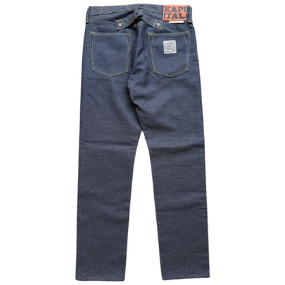 Kapital Century Denim 5P Monkey Cisco No. 7+S (Sumi) (Sakura Rivet)