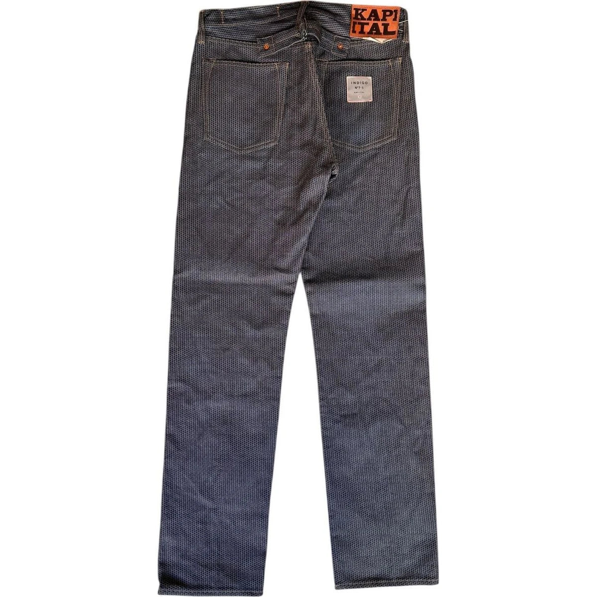 Kapital Century Denim 5P Monkey Cisco No. 7 (Sumi) (Persimmon Dyed)