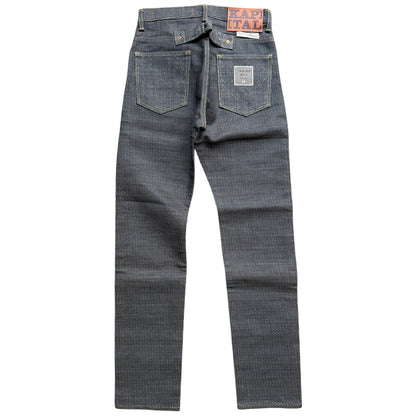 Kapital Century Denim 5P Okabilly No. 7+S Diamond Pattern (Sumi)