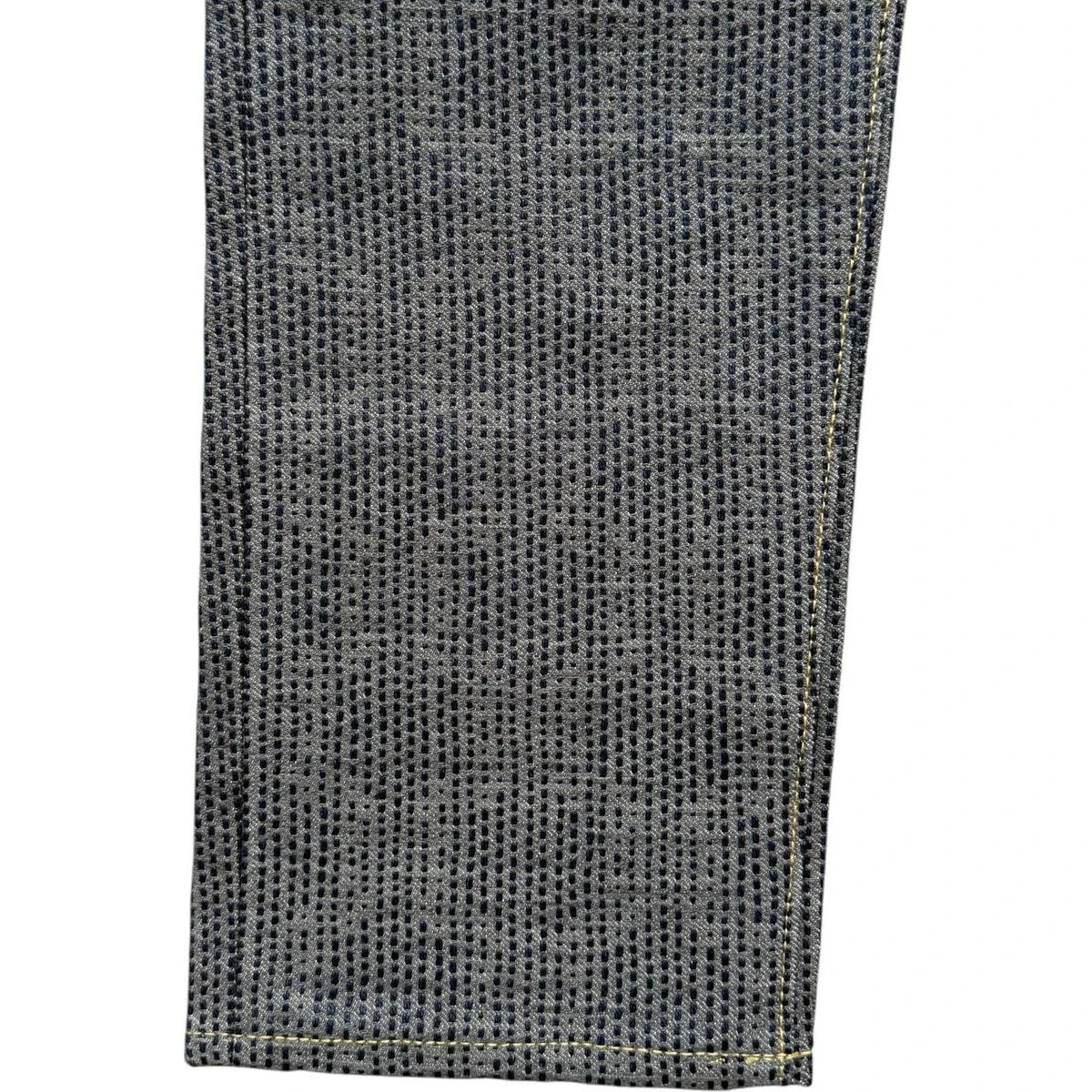 Kapital Century Denim 5P Okabilly No. 7+S Diamond Pattern (Sumi)