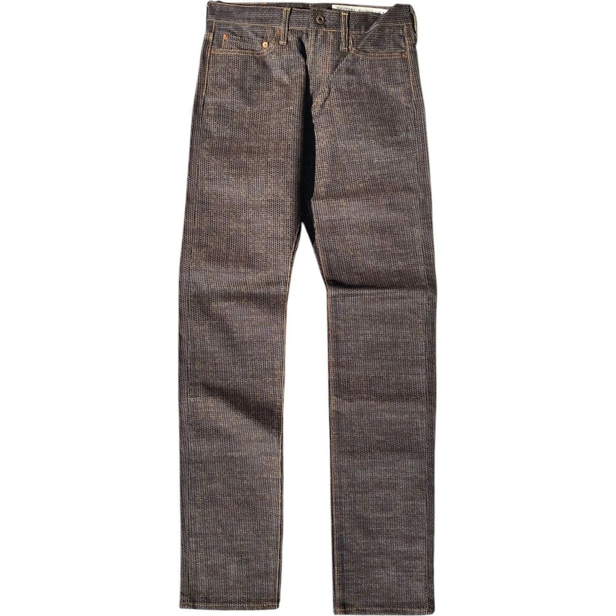 Kapital Century Denim 5P Stone No. 5+S Diamond Pattern (Kakishibu)