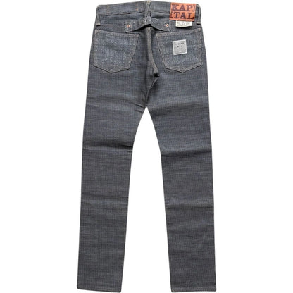 Kapital Century Denim 5P Stone No. 7+S Diamond Pattern (Sumi)