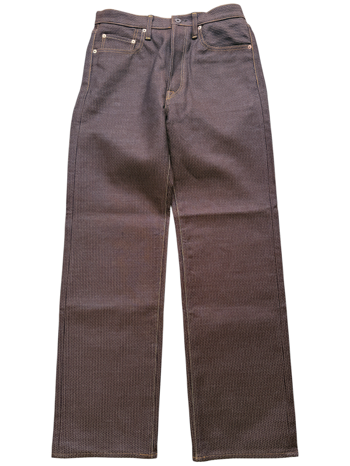 Kapital Century Denim 5P Wide Leg Monkey TH No. 5+S (Kakishibu)
