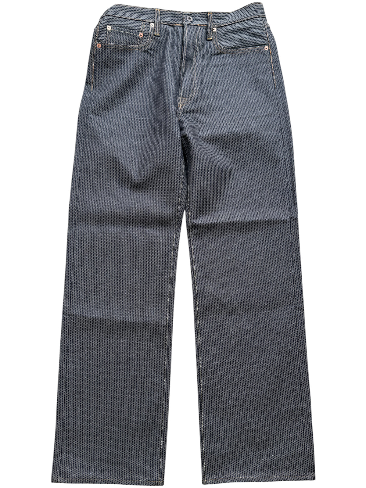 Kapital Century Denim 5P Wide Leg Monkey TH No. 7+S (Sumi)