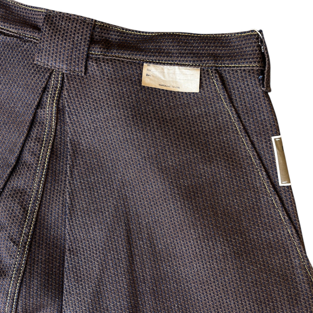 Kapital Century Denim Kome Kome Jorts No. 5 (Deep) (Kakishibu)