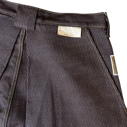 Kapital Century Denim Kome Kome Jorts No. 5 (Deep) (Kakishibu)