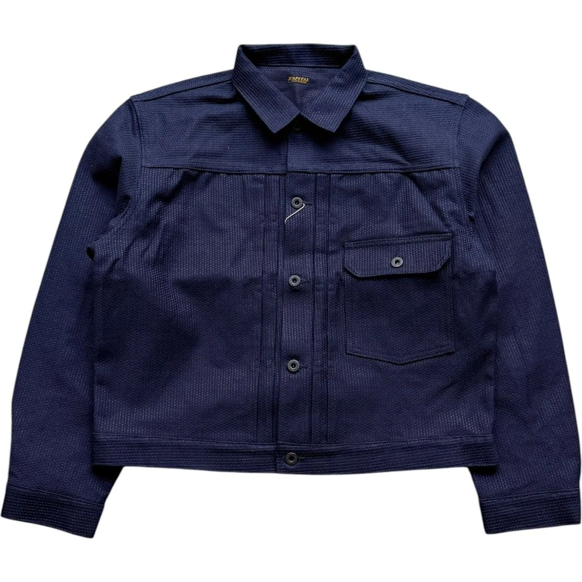 Kapital Century Denim No. 1+2+3+S Type 1 Jacket (Triple Indigo)