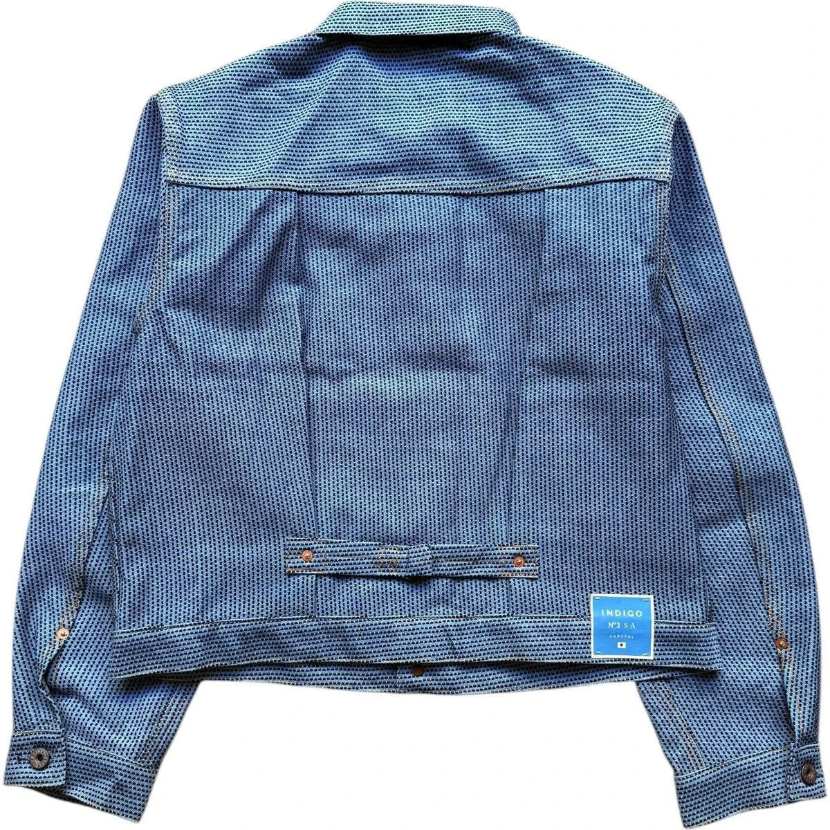 Kapital Century Denim No. 3+S+A Type 1 Jacket (Asagi)